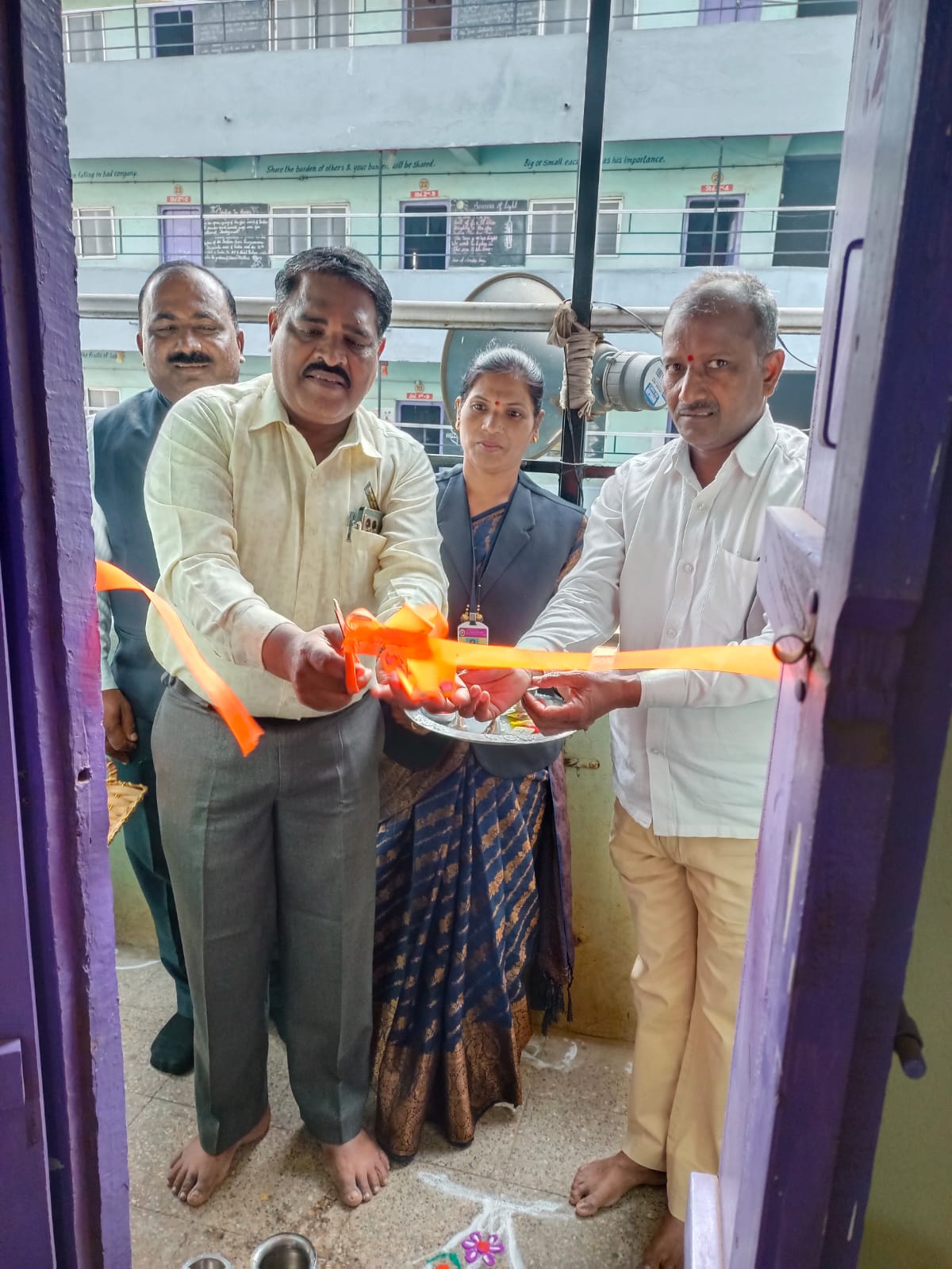 Ceremony of Robotics lab13 Kolhapur